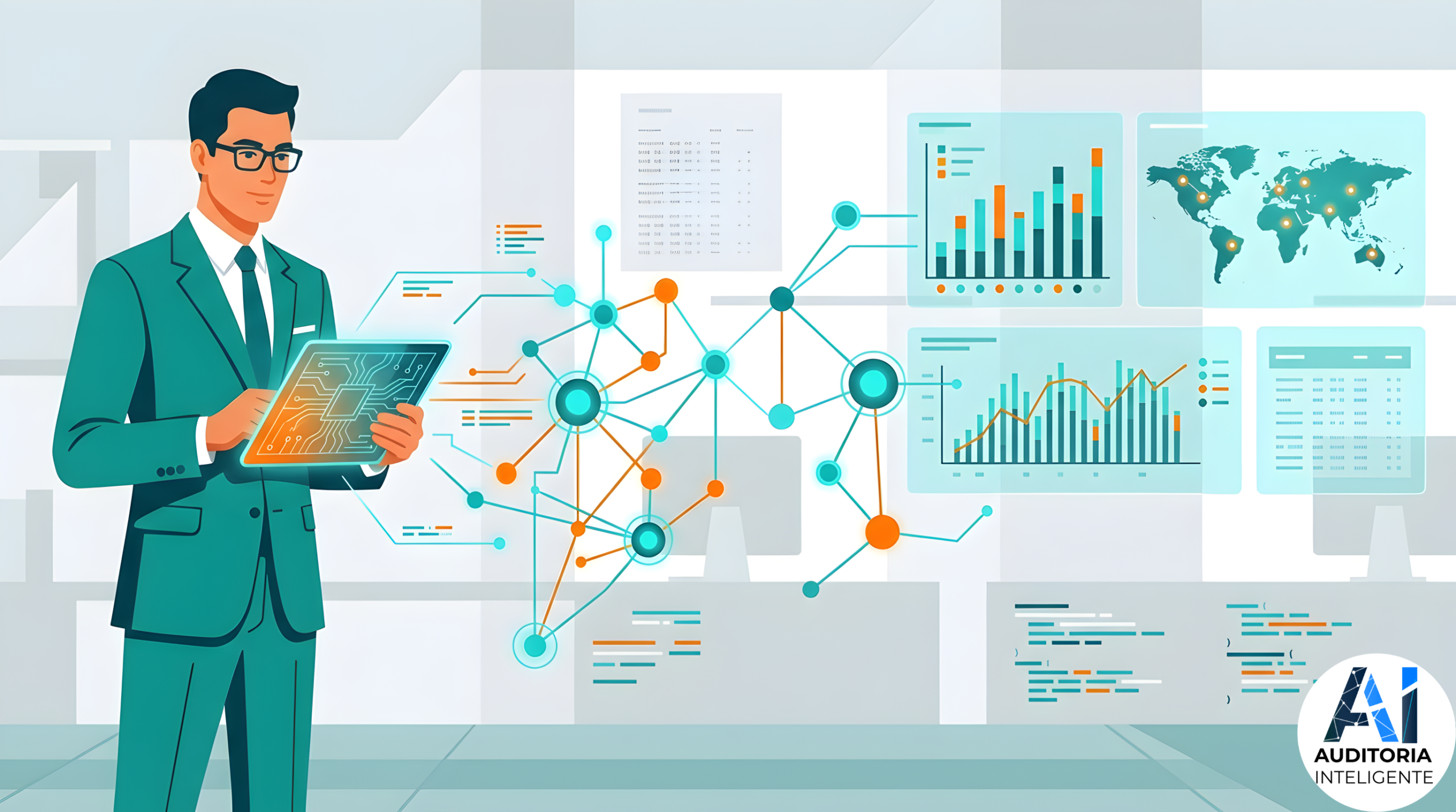 Auditoría y confianza en la era de la empresa agéntica
